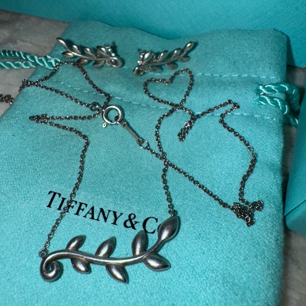 Tiffany and Co. Paloma Picasso Sterling Silver Necklace - Picture 2 of 5